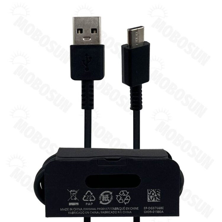 کابل USB-C به USB سامسونگ مدل S10 اصل چین (سفید و مشکی)